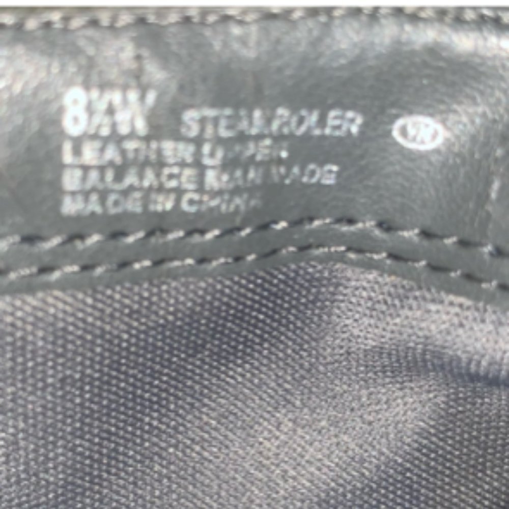 Aerosoles grey Steamroller suede booties 8-1/2 wide - Picture 10 of 11